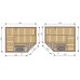 Harvia Variant S2520R/L Harvia Variant S2520R/L